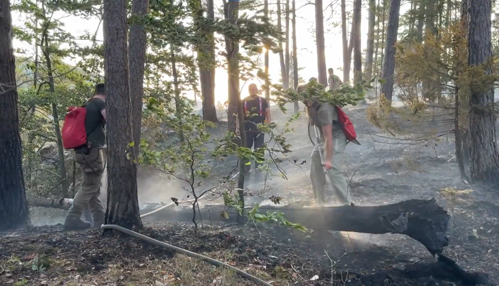 Požiar v Slovenskom raji