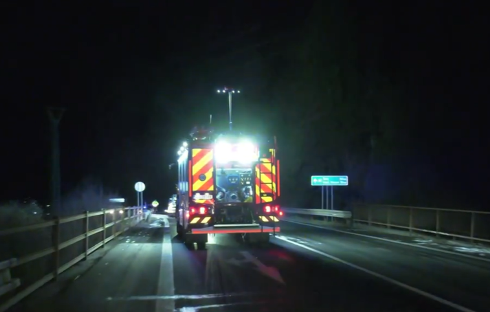 Reťazová zrážka pri Zvolene