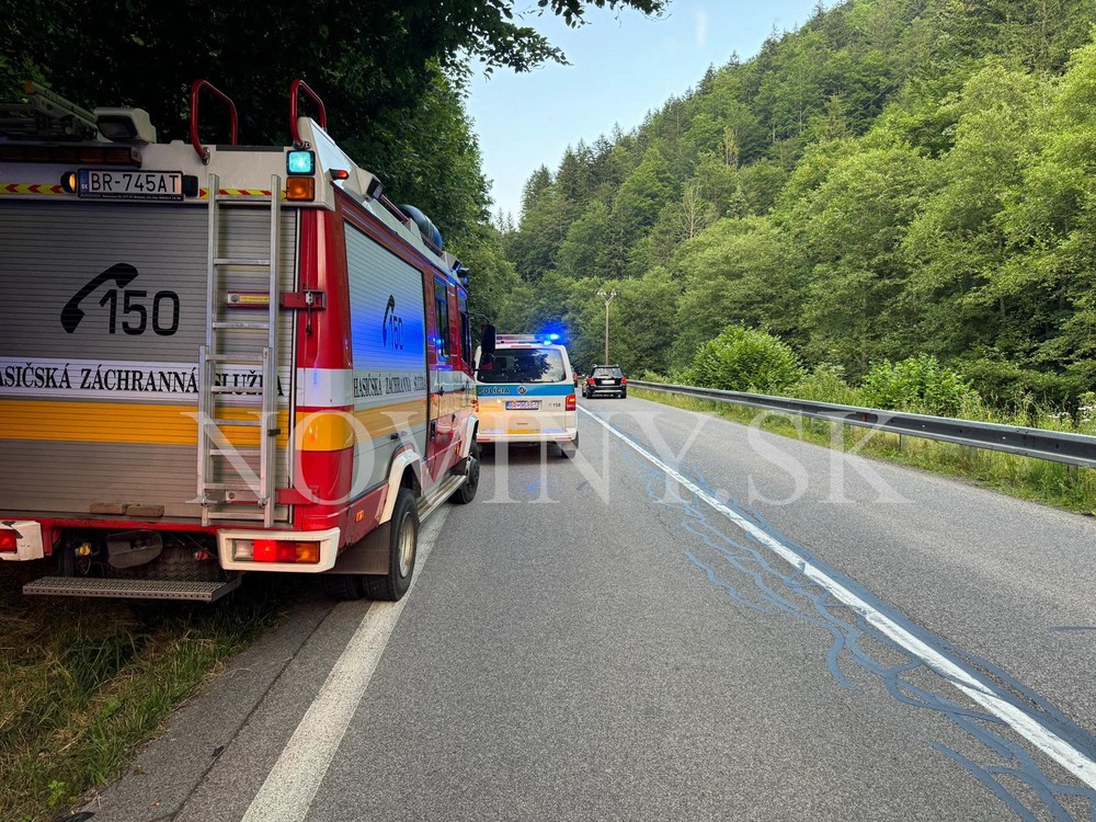 Nehoda na Čertovici: Muž na skútri zrazil medveďa