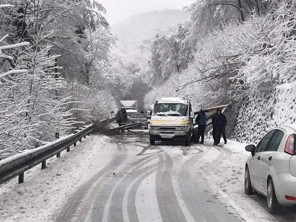 Snehová kalamita na východe Slovenska