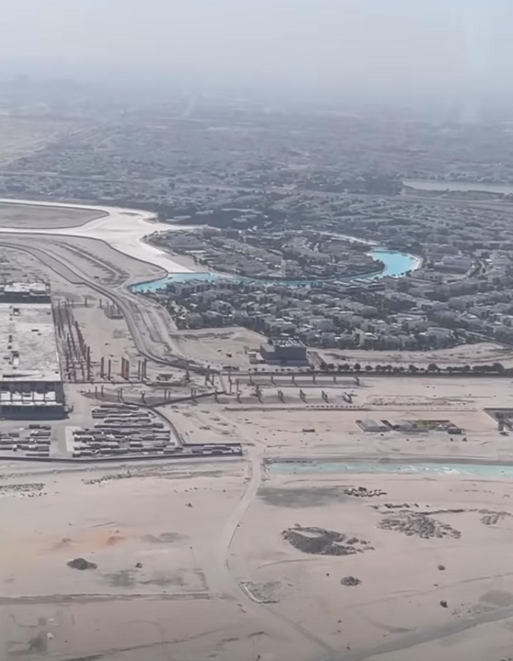 Výhľad z Plačkovej apartmánu v Dubaji