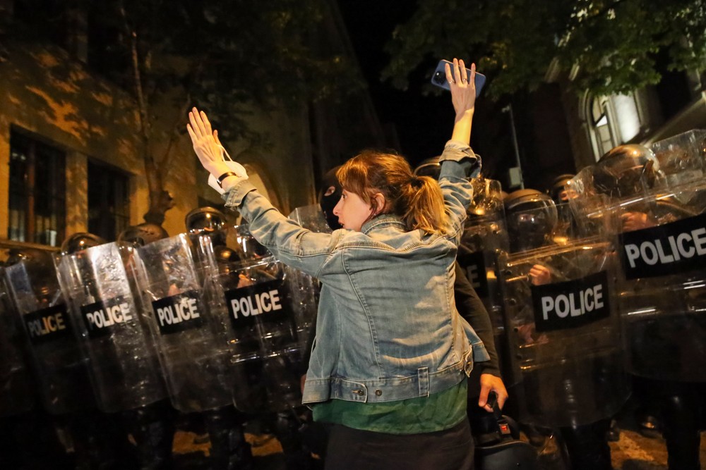 Gruzínsko protesty (3)
