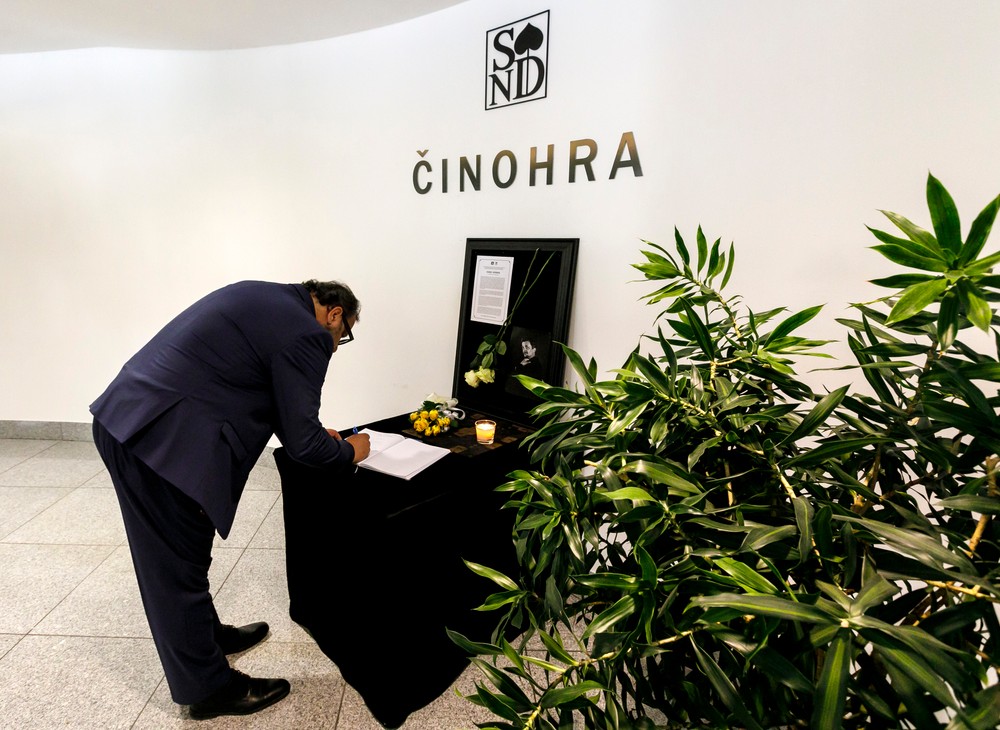 Posledná rozlúčka s Danielom Heribanom