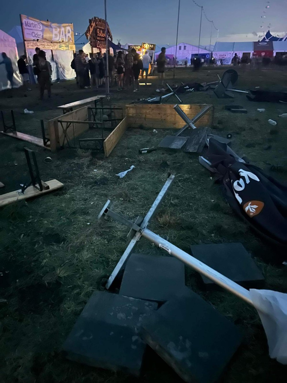 Búrky na festivale Pohoda