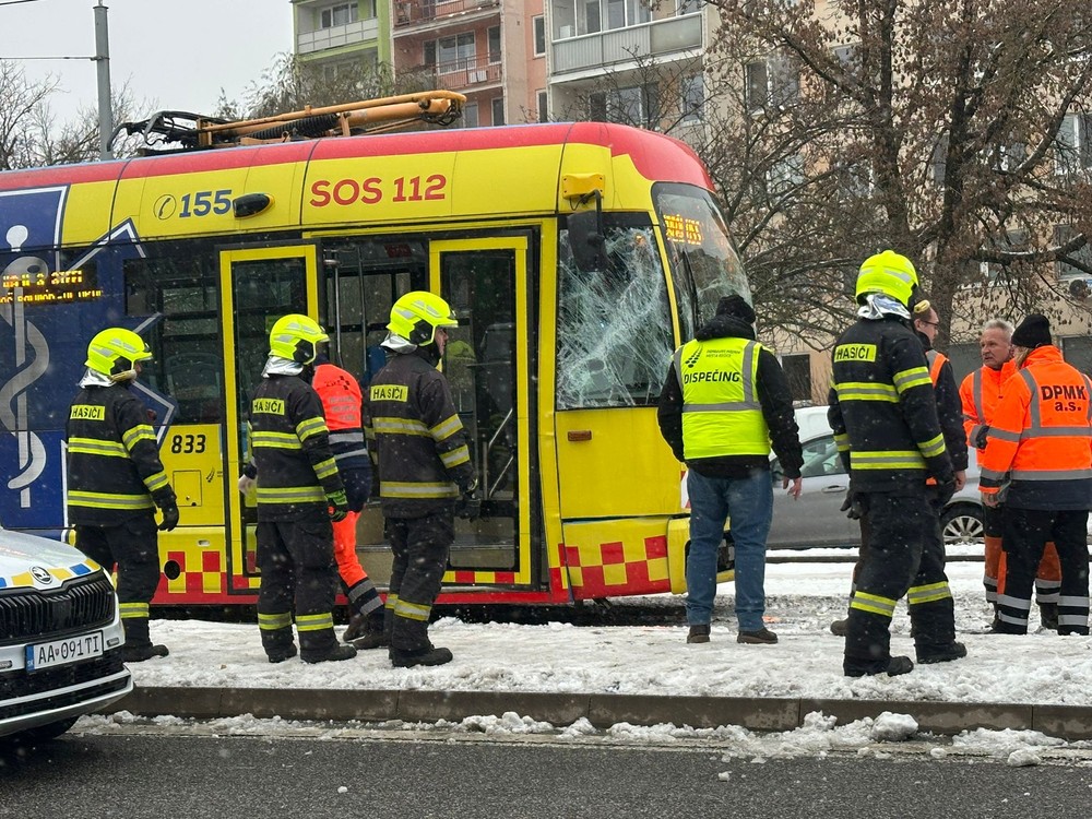 Zrážka električiek v Košiciach