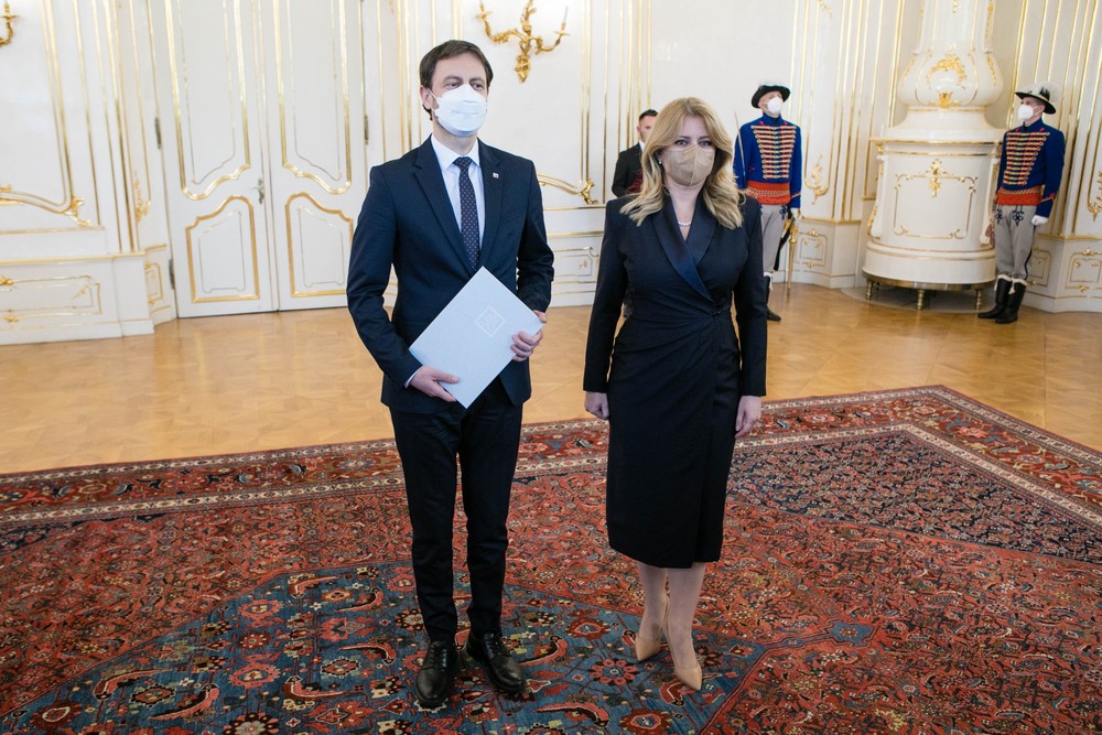 Hlava štátu prijala demisiu predsedu vlády Igora Matoviča