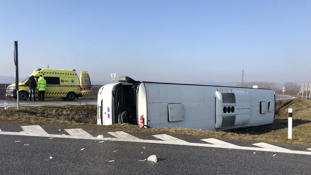 Nehoda autobusu Tornaľa 