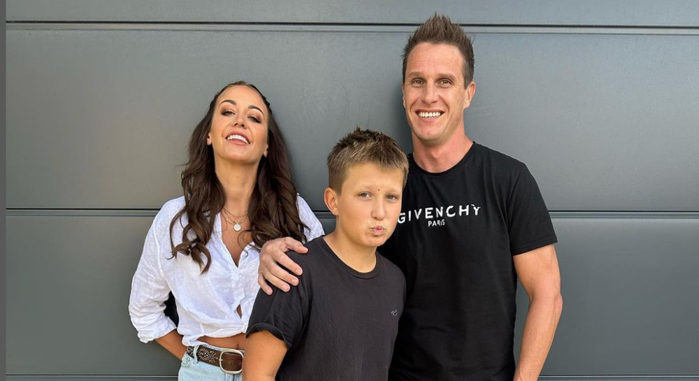 Hanychová, Dopita a ich syn Kryšpín