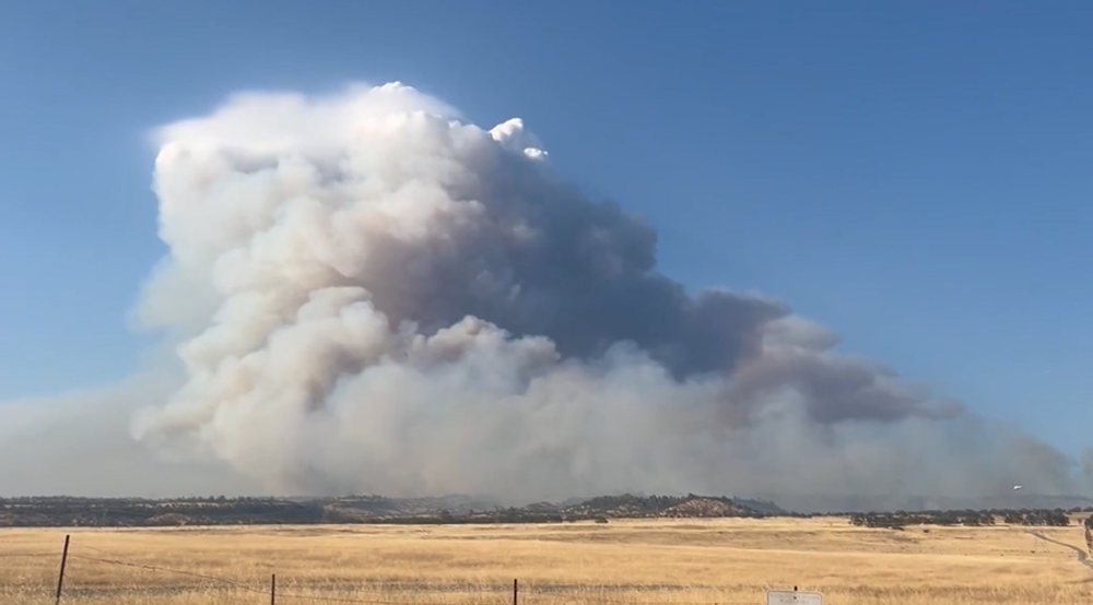 Lesný požiar v Kalifornii