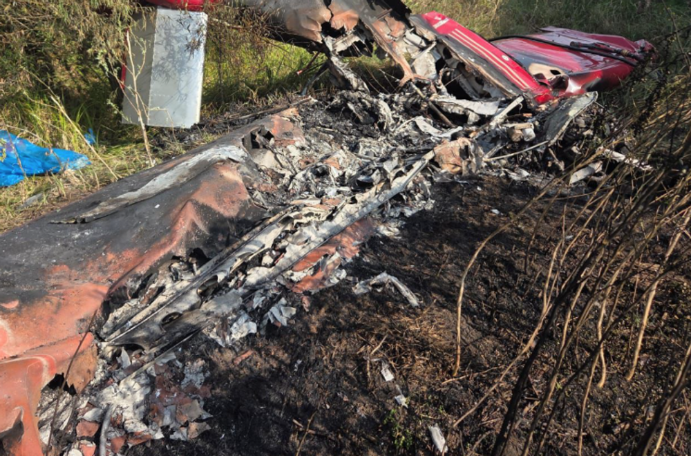 Pád lietadla pri Štúrove 