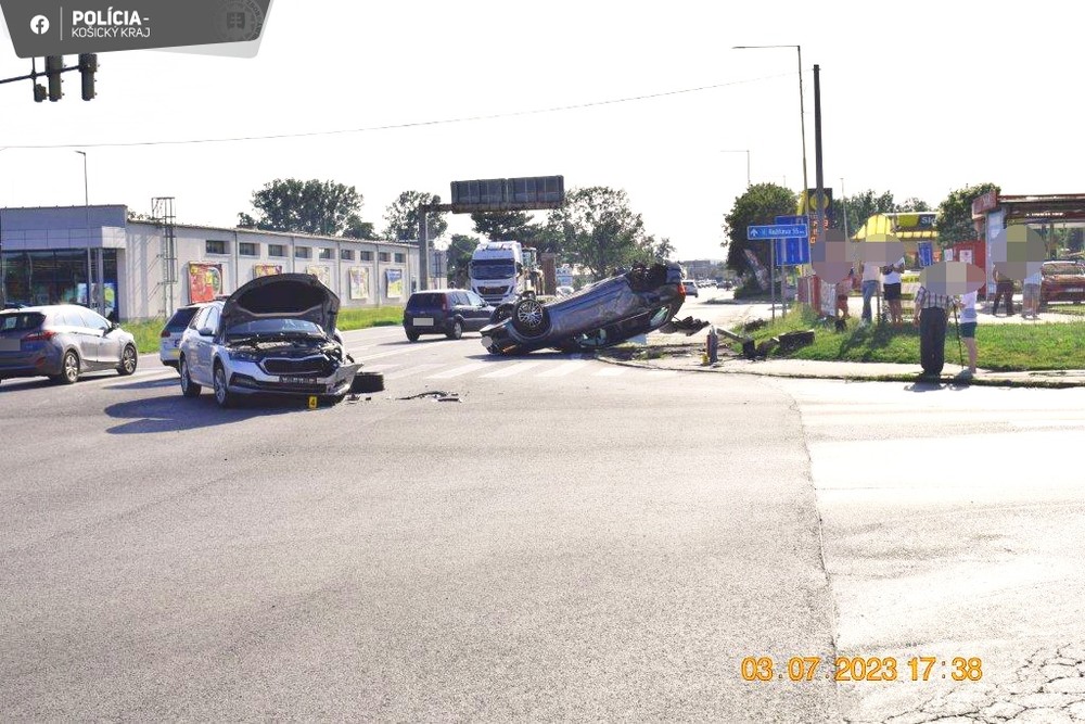 Dopravná nehoda Košice