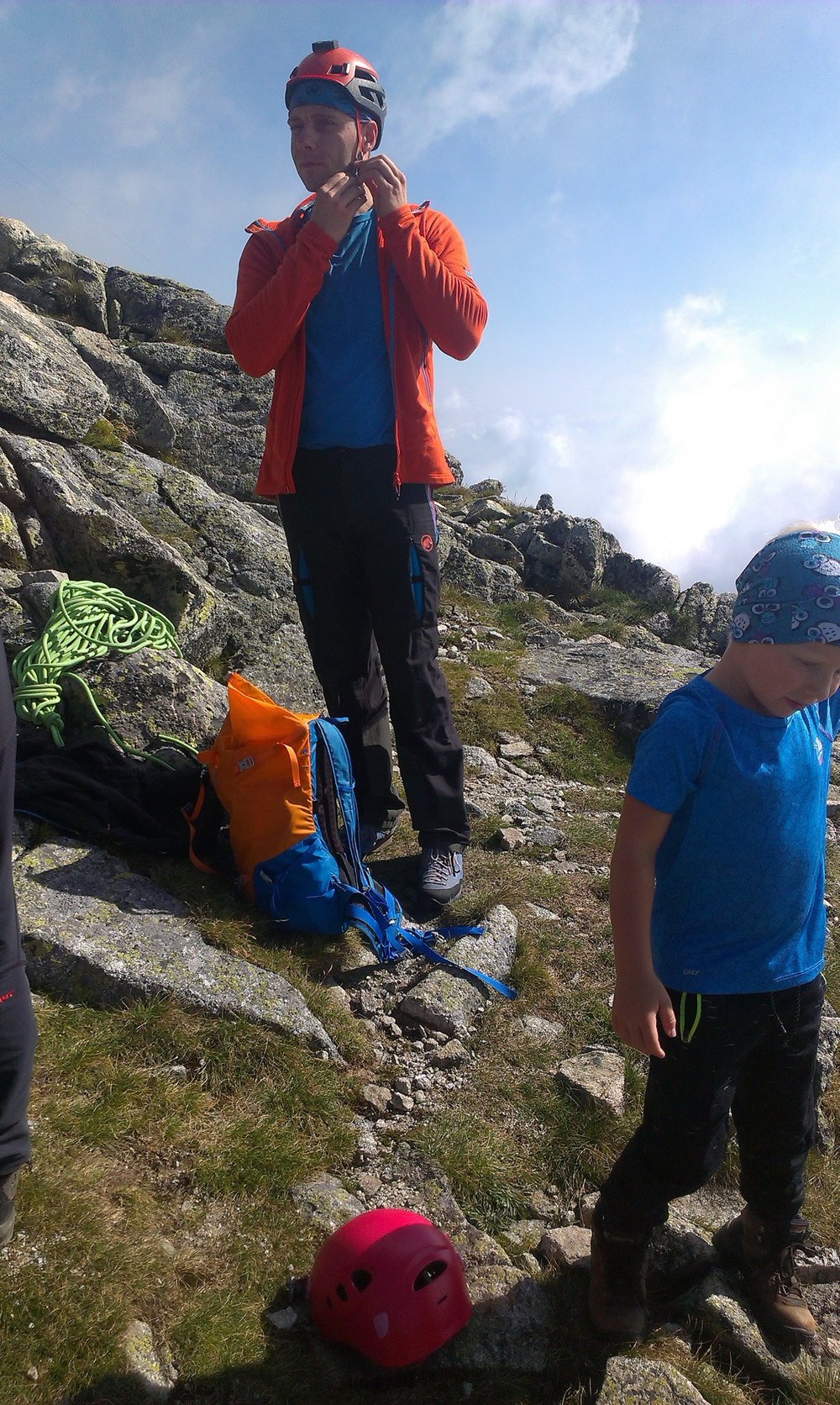 Horolezec Vladimír Zboja zobral 6-ročného vnuka Matúša vo Vysokých Tatrách na ťažkú túru