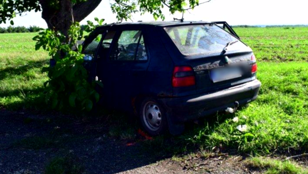 Nezvládol prejazd zákrutou a čelne vrazil do stromu. Pri dychovej skúške mu namerali tri promile