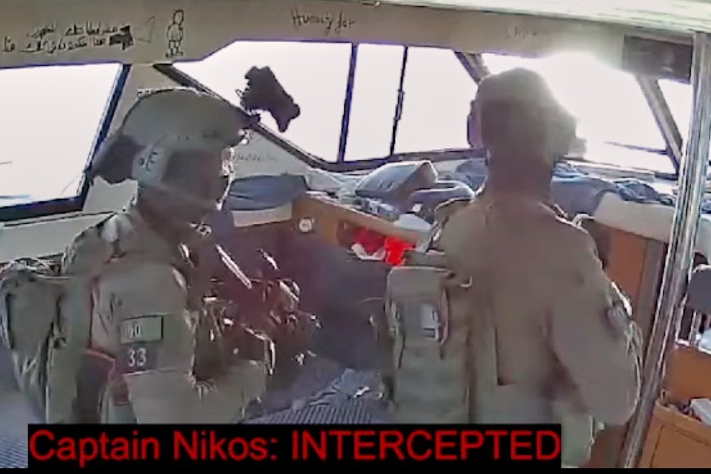 Flotila Gaza izrael zastavenie