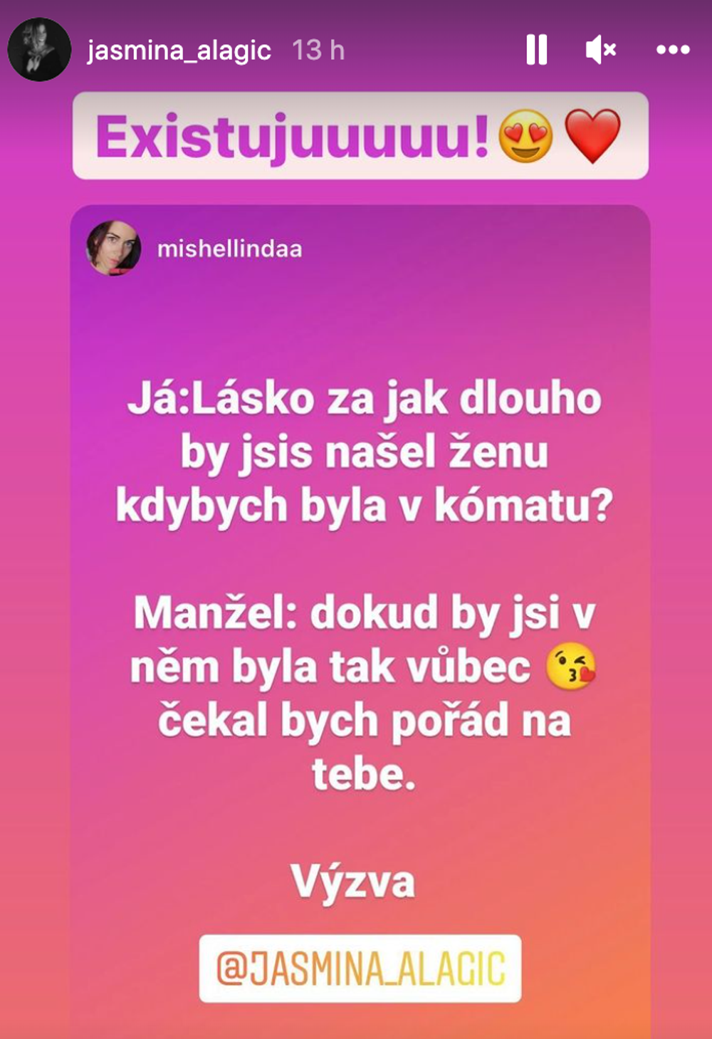 Jasminina virálna výzva