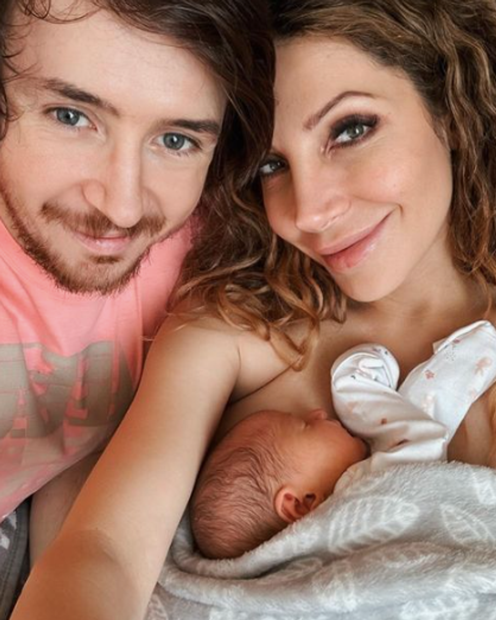 Olga Lounová s Janom Kréglom a dcérkou Arianne