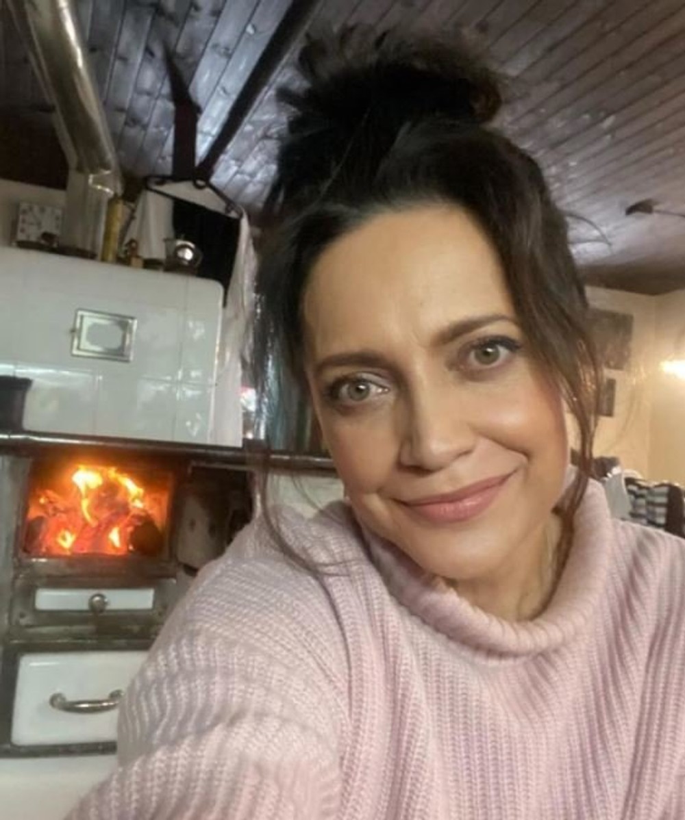 Lucie Bílá na chalupe 