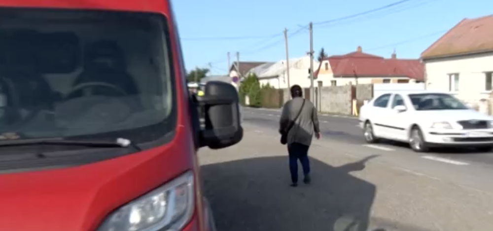 Zrážka na frekventovanej ceste v obci Trhovište