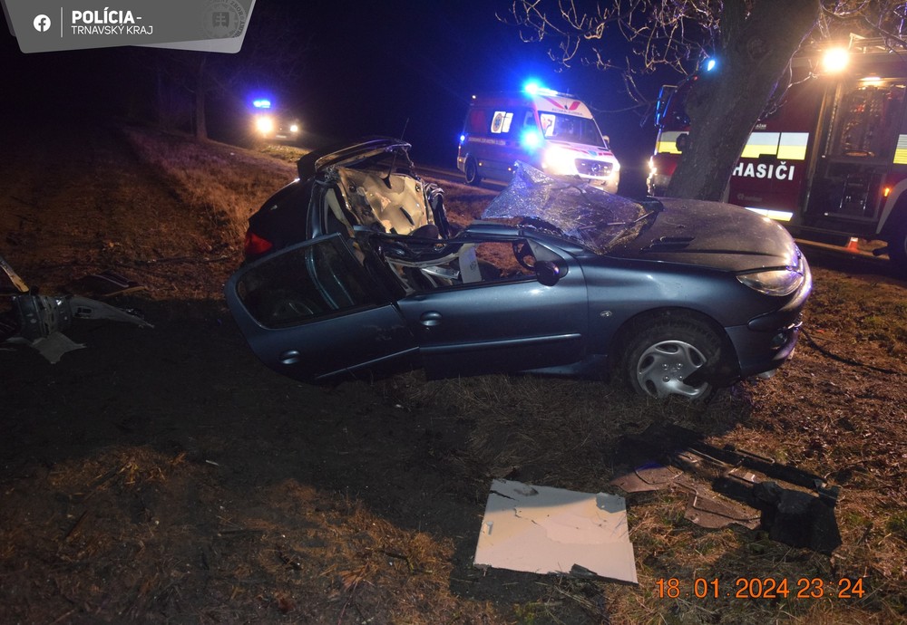 tragická nehoda Kostolné Kračany Vrakúň (2)