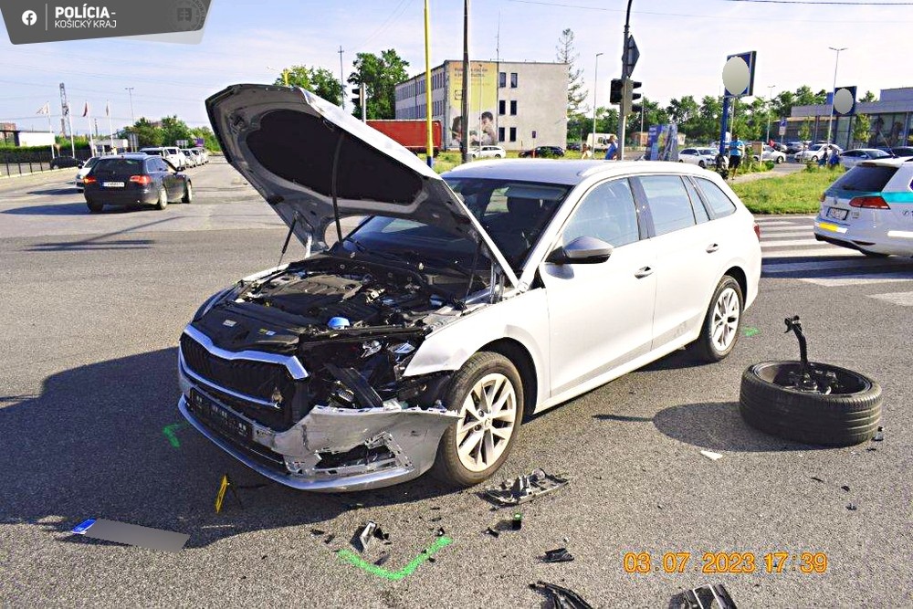 Dopravná nehoda Košice