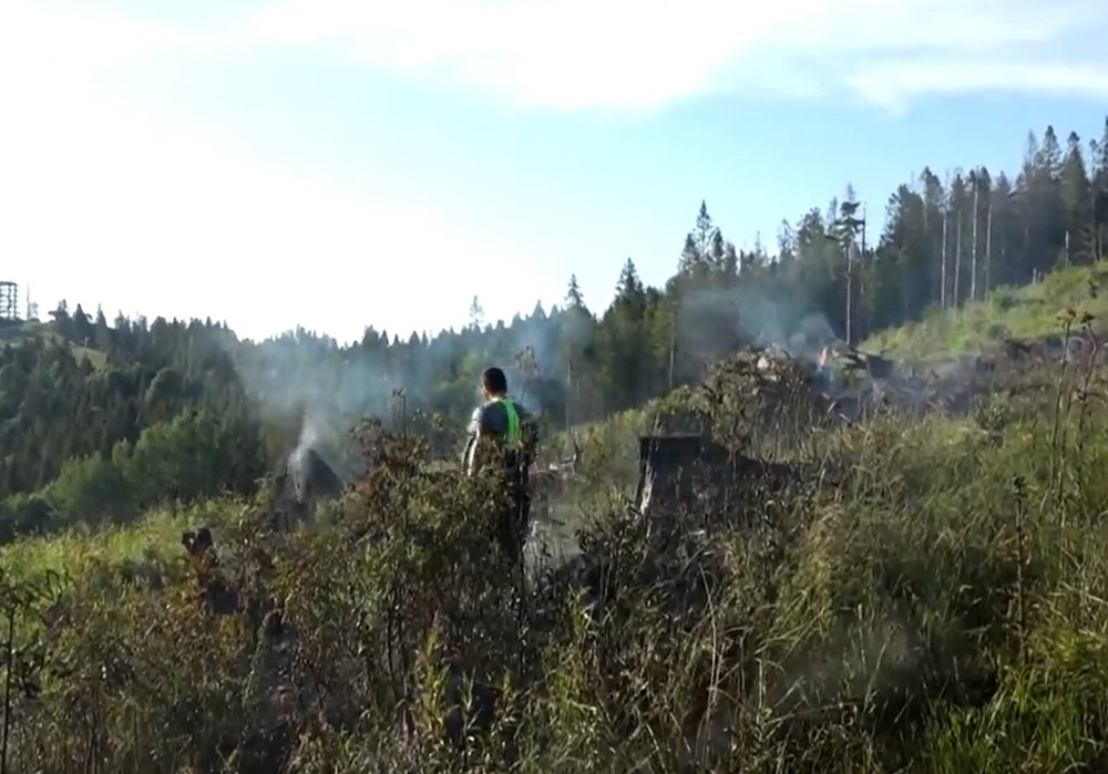 Požiar Bachledova dolina