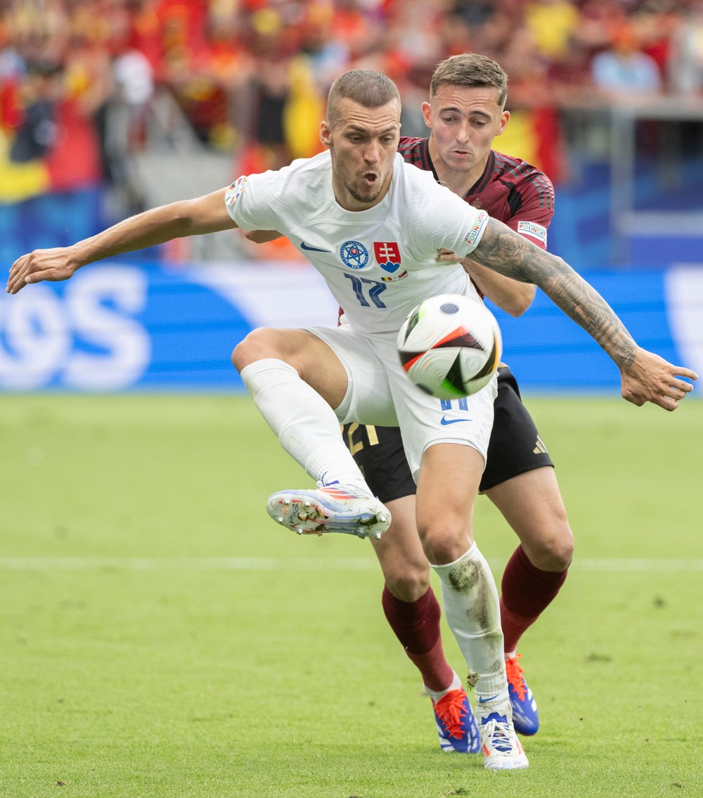 ME vo futbale: Slovensko - Belgicko
