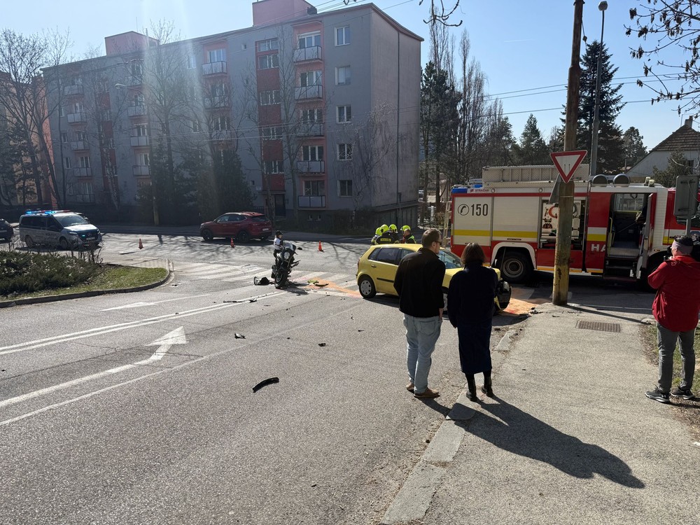 Dopravná nehoda na Kramároch 