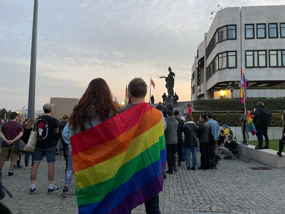Pochod Zostávame v uliciach na pamiatku Matúša a Juraja