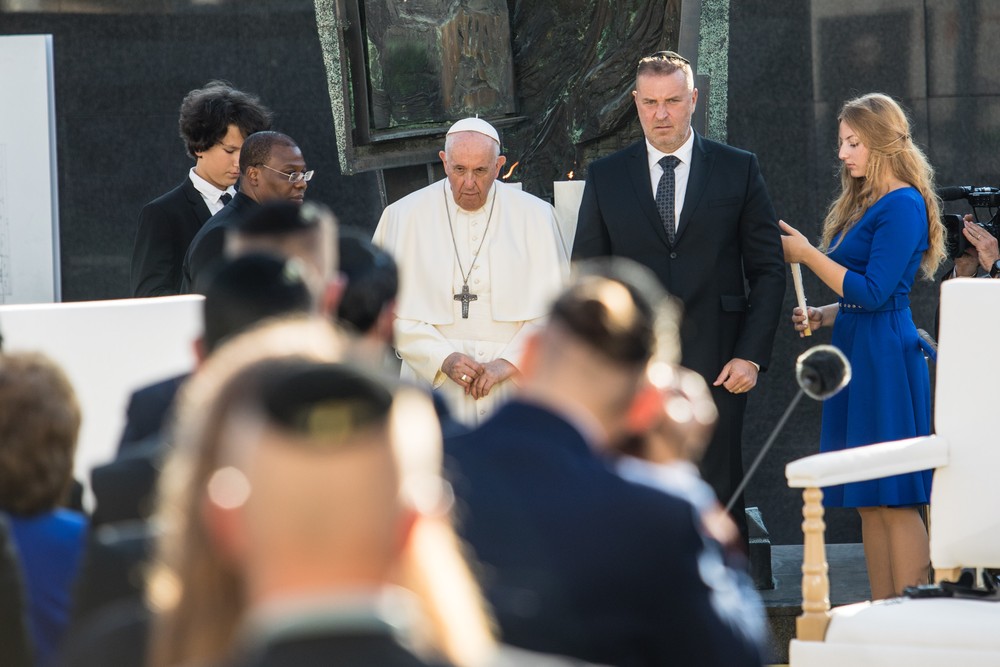 Pápež na stretnutí so židovskou komunitou