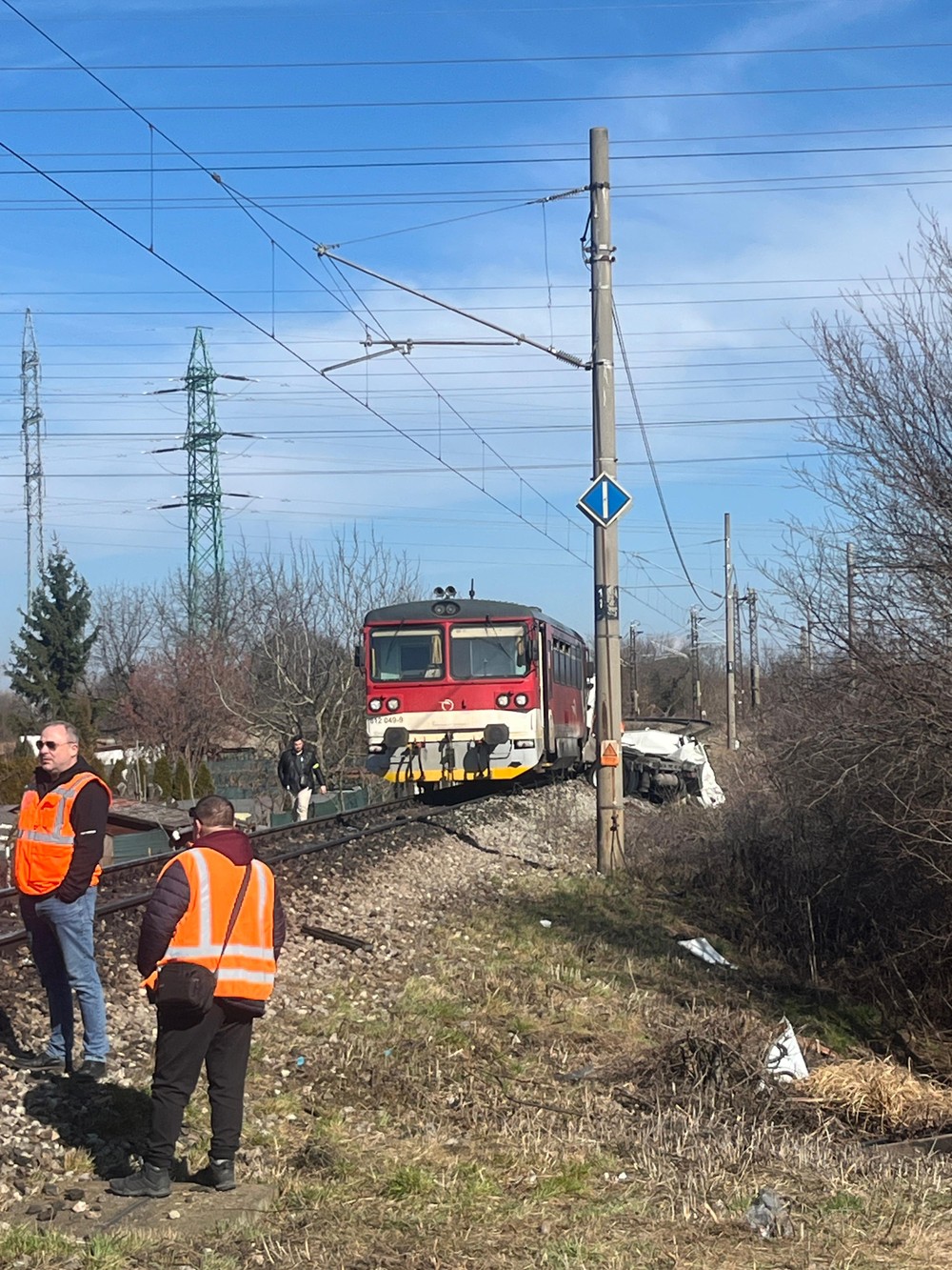 Zrážka vlaku s kamiónom