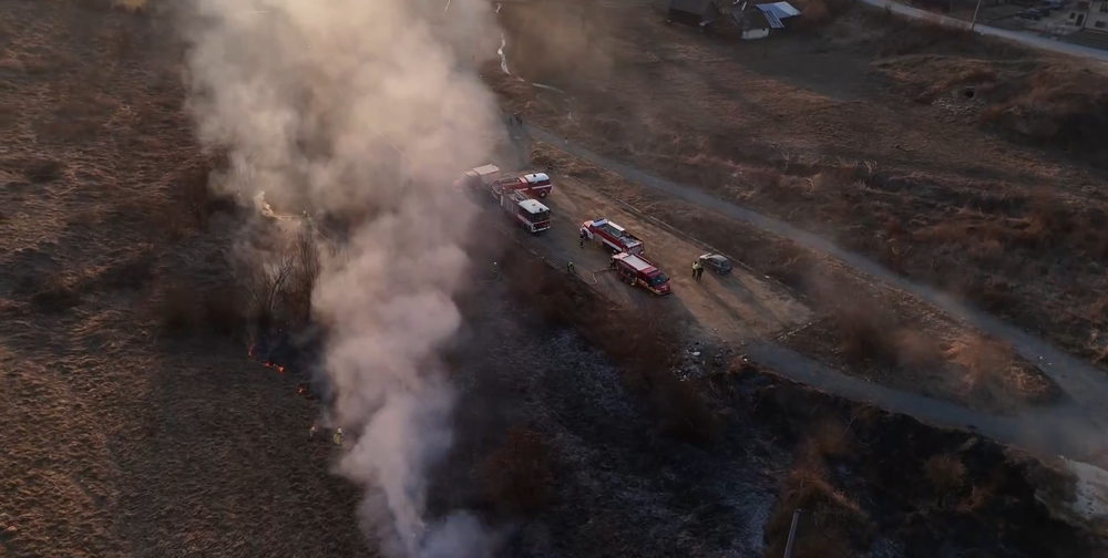 poziar na vychode slovenska