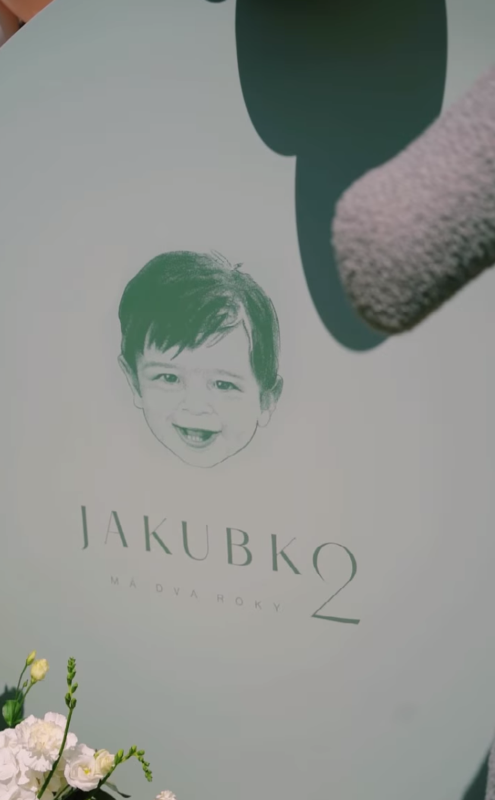 Dominika Cibulková - oslava Jakubkových 2. narodenín