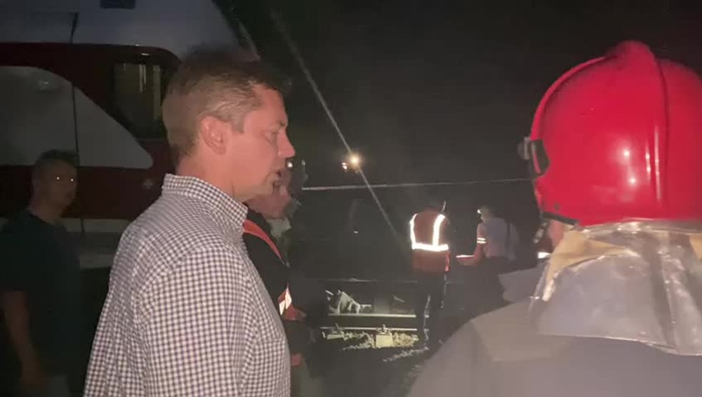 [multi] Minister dopravy Doležal pri zrážke vlakov, Vrútky 1348