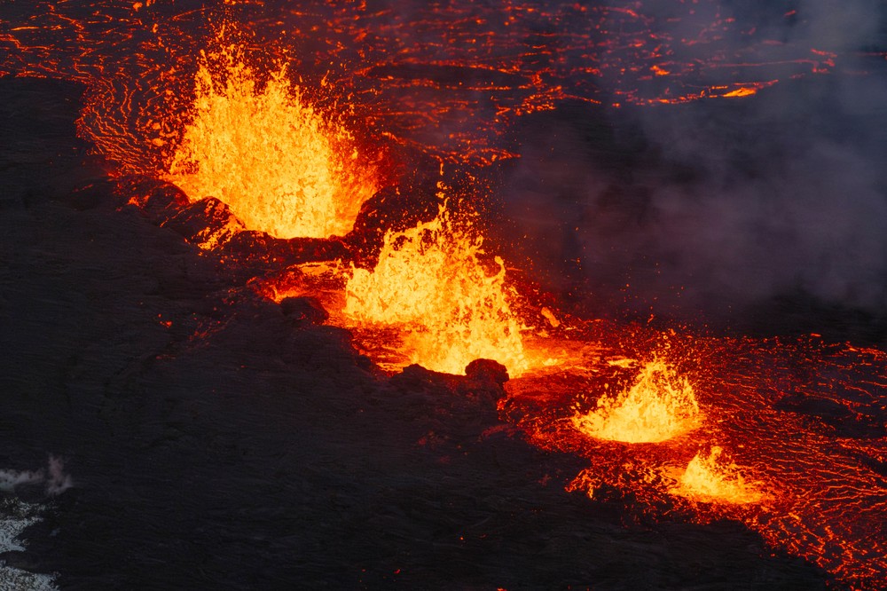 Island Reykjanes Grindavík erupcia sopka (3)