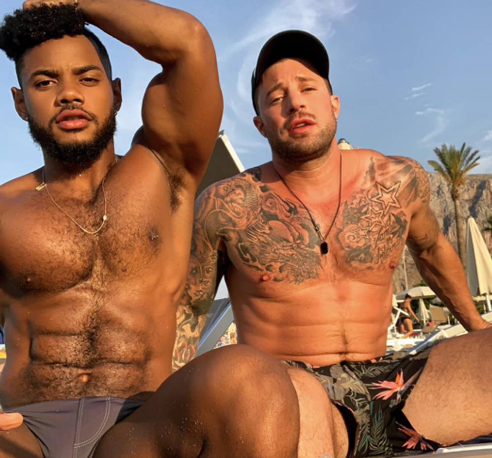 Duncan James s partnerom Rodrigom