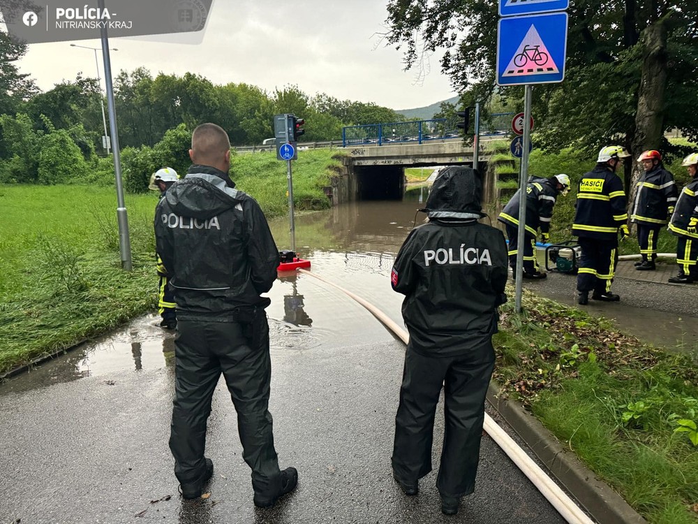 záplavy v nitre