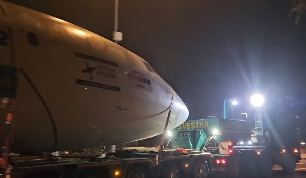 Cesta vládneho špeciálu naprieč Slovenskom 1