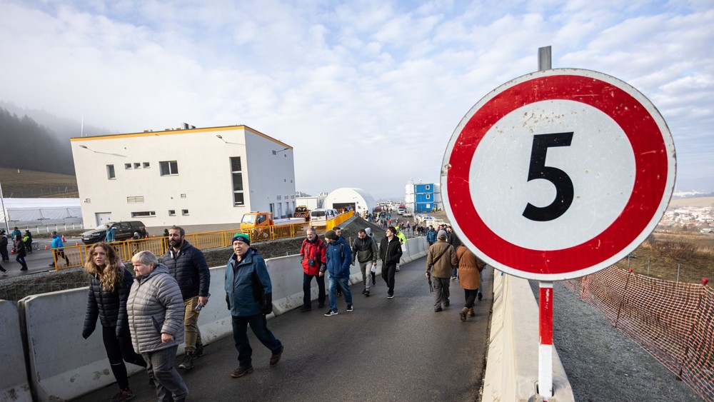 Deň otvoreného tunela Višňové