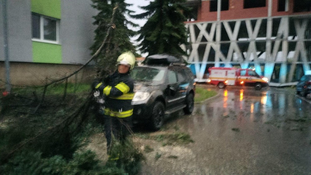 Búrka v Prešove