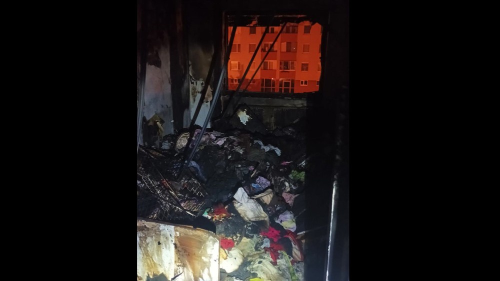 Požiar Petržalka 2