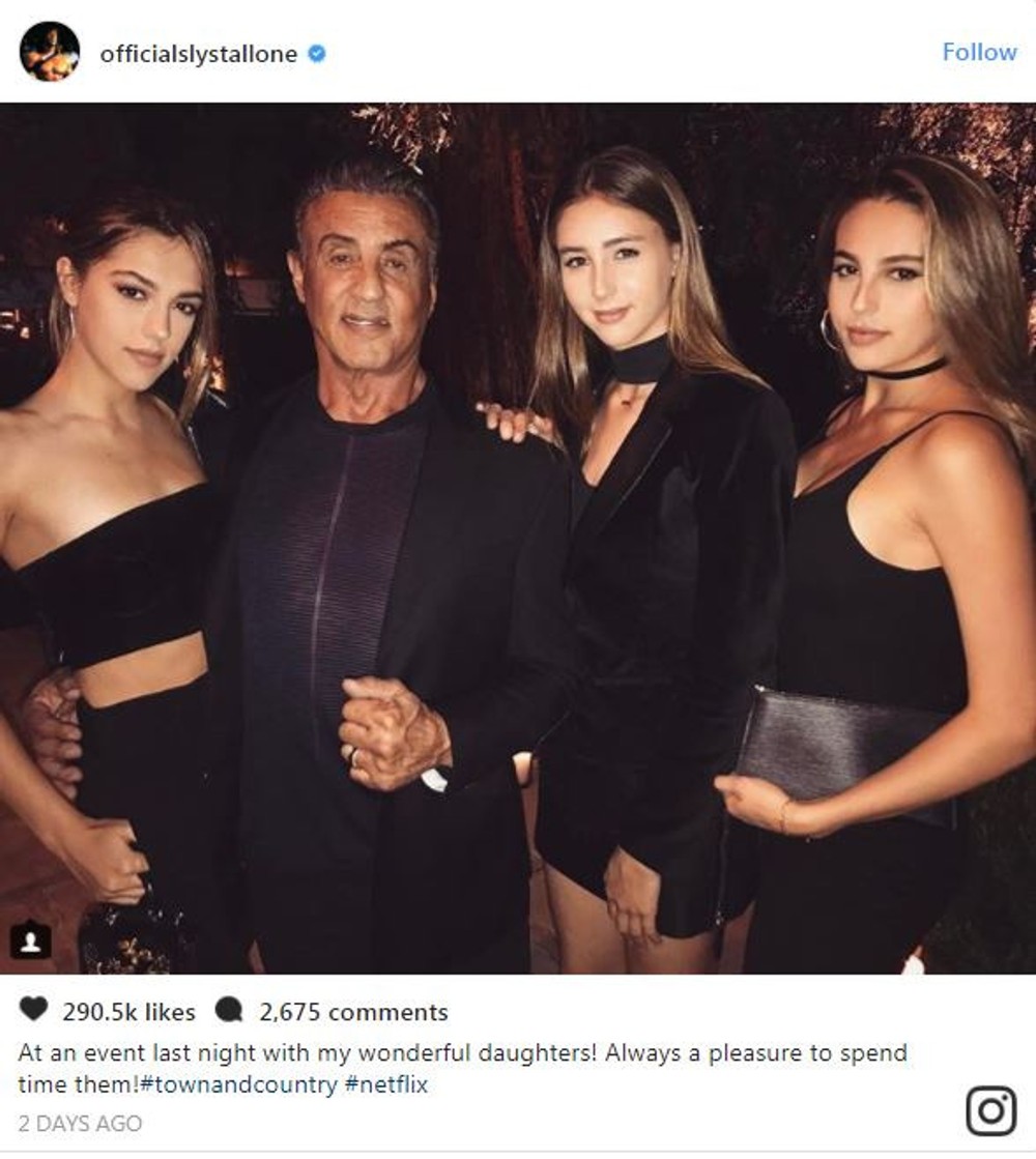 Sylvester Stallone instagram