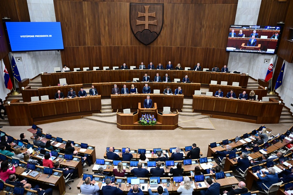 Správa Petra Pellegriniho o stave republiky