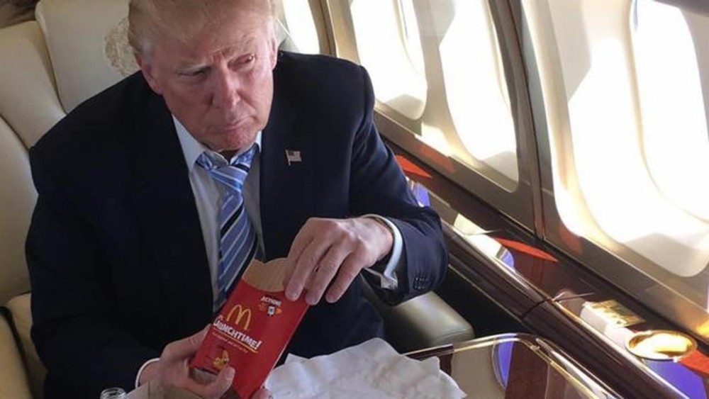 Donald Trump a McDonald´s