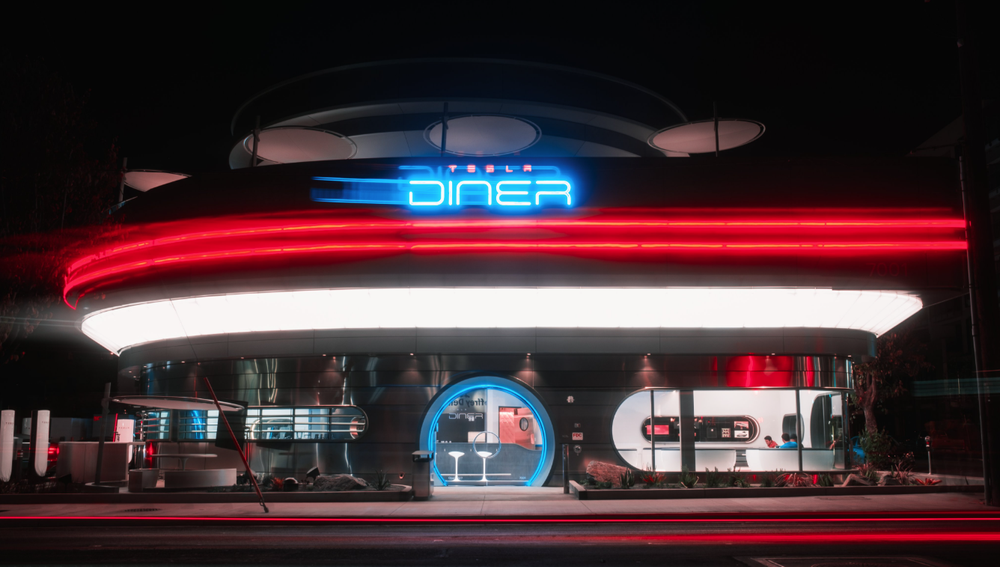 Pobočka Tesla Diner