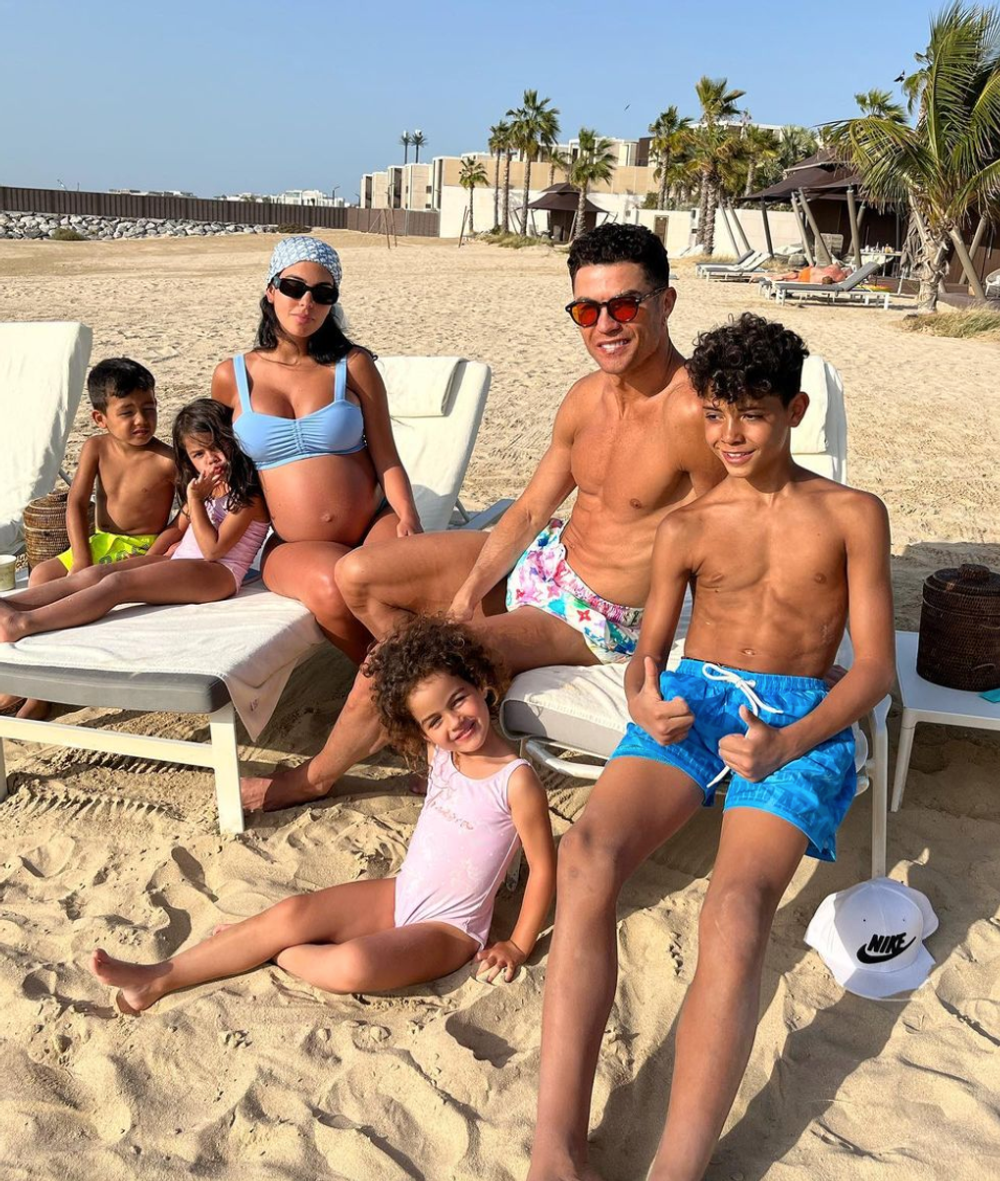 Georgina Rodriguez a Ronaldo