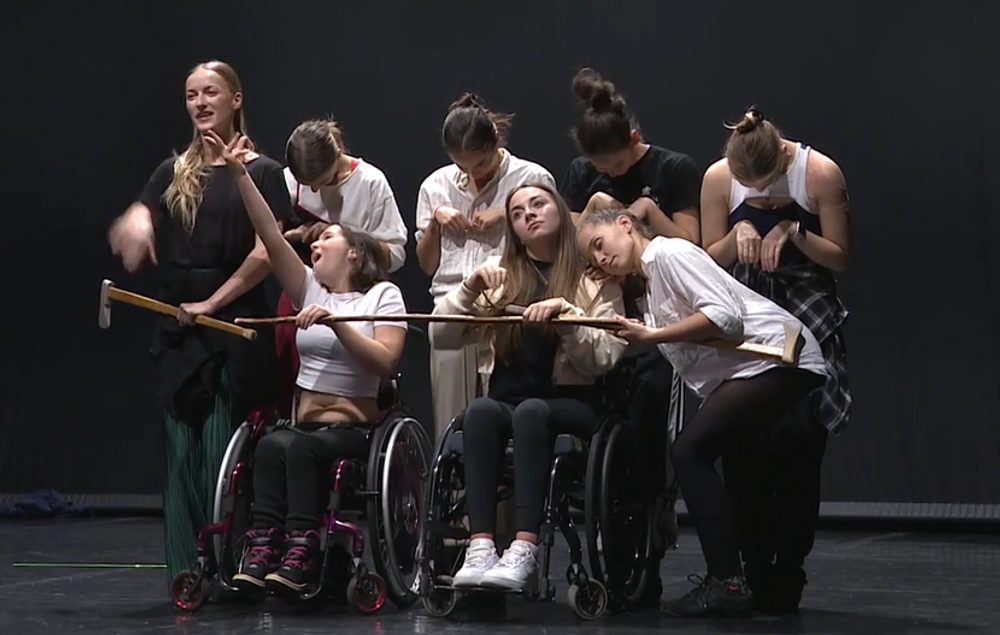 Zdravotne znevýhodnení s tanečníkmi zo SĽUKu 3