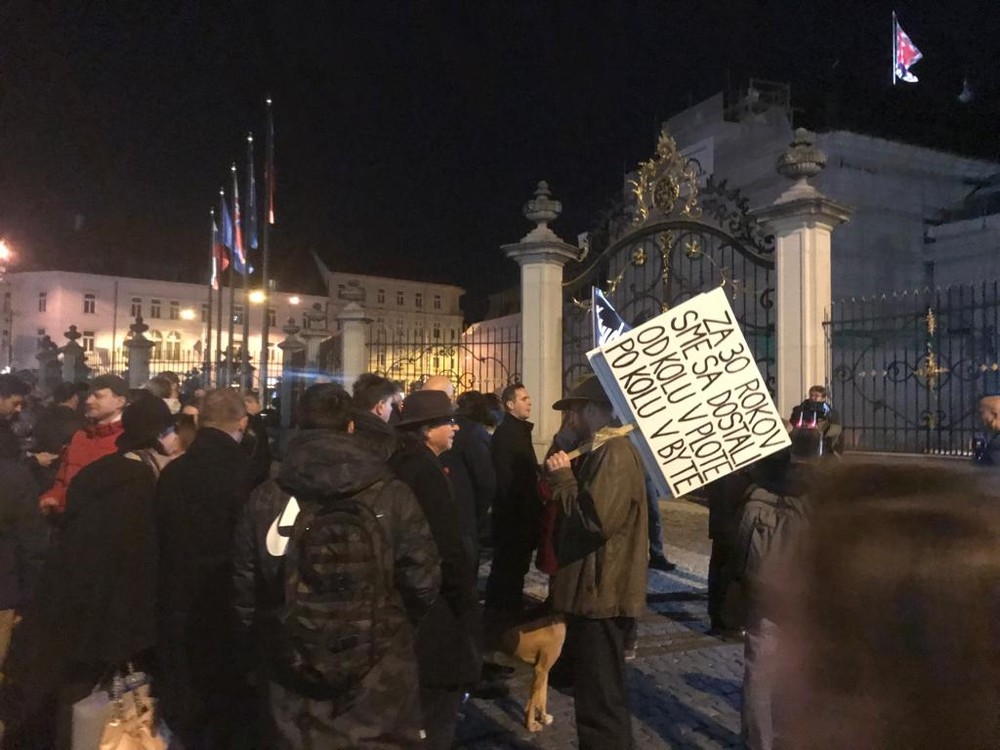 Študenti zo 16. novembra 1989 si pochod po 30 rokoch zopakovali 