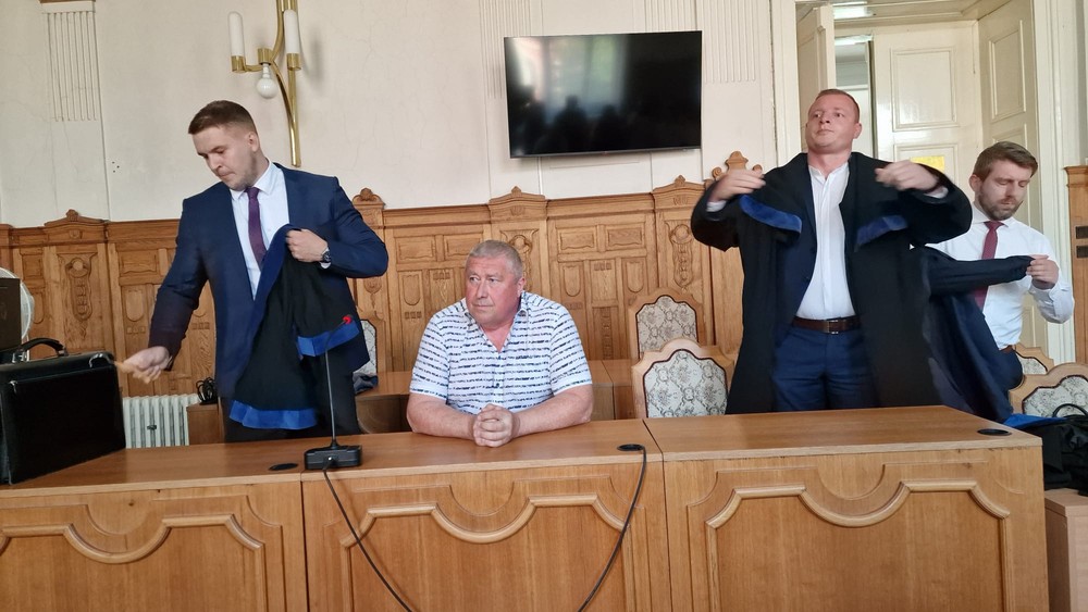 Dušan Kováčik na súde v Banskej Bystrici