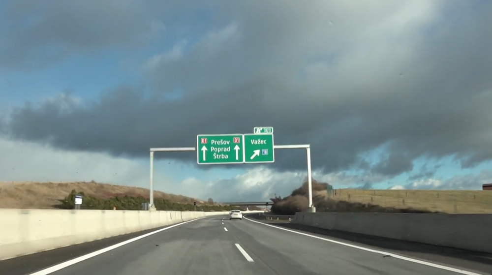 trasa do kosic cez donovaly 8