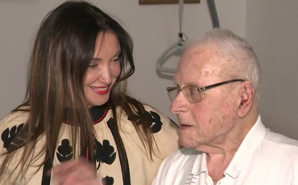 Poďakovanie Ottovi Šimkovi za zbierku 